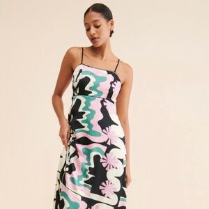 Oopscool graphic print dress